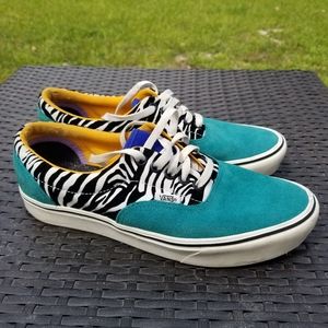 vans comfycush era zebra